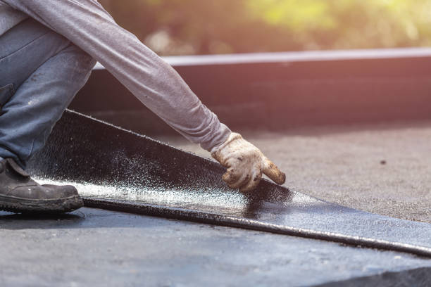 Professional Waterproofing technician working in Melbourne, KY